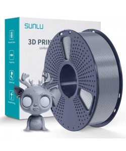 فیلامنت PLA PLUS پلاس برند SUNLU رنگ نقره ای 1.75mm