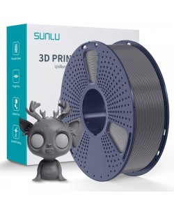 فیلامنت PLA PLUS پلاس برند SUNLU رنگ خاکستری 1.75mm