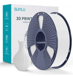 فیلامنت PLA PLUS پلاس برند SUNLU رنگ سفید 1.75mm