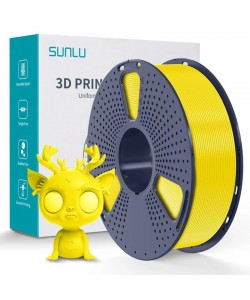 فیلامنت PLA PLUS پلاس برند SUNLU رنگ زرد 1.75mm
