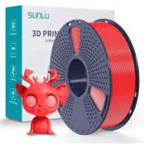 فیلامنت PLA PLUS پلاس برند SUNLU رنگ قرمز گیلاسی 1.75mm