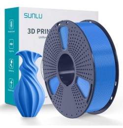 فیلامنت PLA PLUS پلاس برند SUNLU رنگ آبی خاکستری 1.75mm