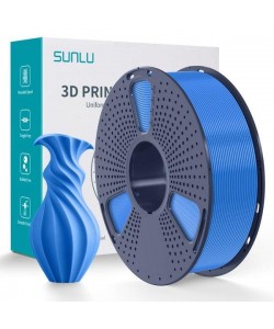 فیلامنت PLA PLUS پلاس برند SUNLU رنگ آبی خاکستری 1.75mm