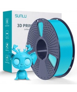 فیلامنت PLA PLUS پلاس برند SUNLU رنگ فیروزه ای 1.75mm