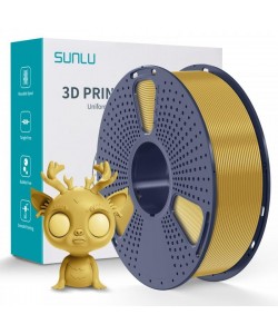 فیلامنت PLA PLUS پلاس برند SUNLU رنگ طلایی 1.75mm
