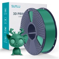 فیلامنت PLA PLUS پلاس برند SUNLU رنگ سبز کاجی 1.75mm
