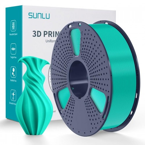فیلامنت PLA PLUS پلاس برند SUNLU رنگ سبز نعنایی 1.75mm