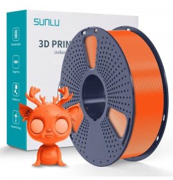 فیلامنت PLA PLUS پلاس برند SUNLU رنگ نارنجی آفتابی 1.75mm