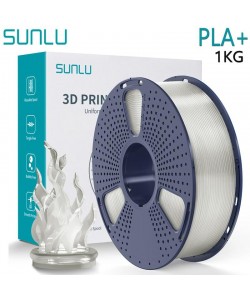 فیلامنت PLA PLUS پلاس برند SUNLU رنگ شفاف 1.75mm