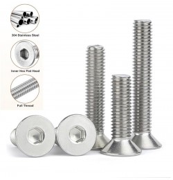 پیچ آلن سر خزینه استیل سایز M5 طول 10 میلیمتر (پک 5 تایی) پیچ آلن سر خزینه استیل سایز M5 طول 10 میلیمتر (پک 5 تایی)