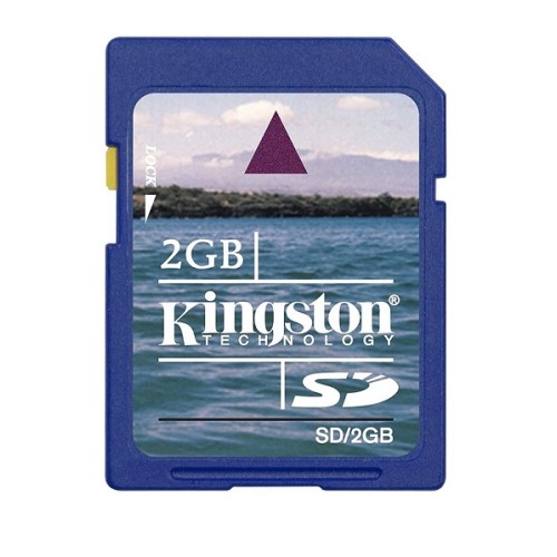 کارت حافظه 2 گیگا بایتی Kingston 2 GB SD Flash Memory Card