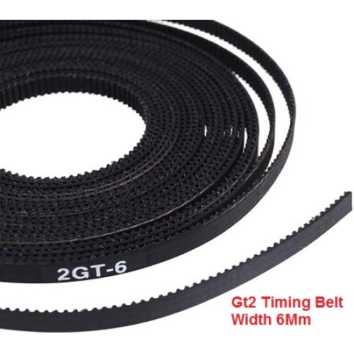 تسمه GT2-6 نخ استیل عرض 6 میلیمتر Steel Wire 