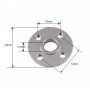 فلنج آلومینیومی سروو موتور Flange