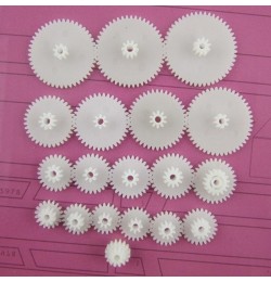 پک 19 عددی چرخ دنده پلاستیکی دو لایه پک 19 عددی چرخ دنده پلاستیکی دو لایه