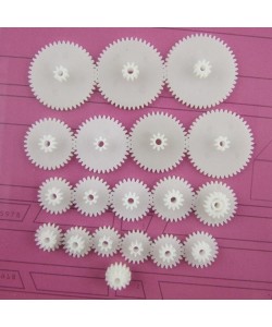 پک 19 عددی چرخ دنده پلاستیکی دو لایه