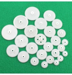 پک 25 عددی گیربکس و چرخ دنده پلاستیکی تک لایه پک 25 عددی گیربکس و چرخ دنده پلاستیکی تک لایه