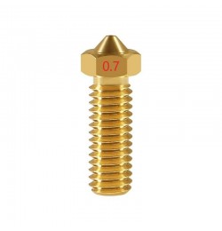 نازل ولکانو 0.7mm برنجی 1.75 Brass Volcano Nozzle 