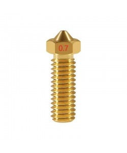 نازل ولکانو 0.7mm برنجی 1.75 Brass Volcano Nozzle 