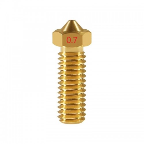 نازل ولکانو 0.7mm برنجی 1.75 Brass Volcano Nozzle 