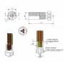 نازل فولادی سخت جریان بالا ولکانو  E3D V6 Volcano Hardened steel CHT Nozzle  