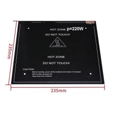 هیت بد آلومینیومی 235X235mm مدل CR10-S Ender-3-S 
