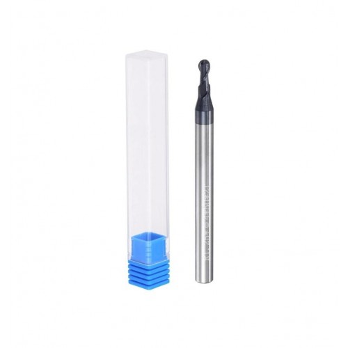 فرز بال نوز کارباید تنگستن دوپر مدل HRC55 سایز R1.25*4D*50L میلیمتر فرز بال نوز کارباید تنگستن دوپر مدل HRC55 سایز R1.25*4D*50L میلیمتر