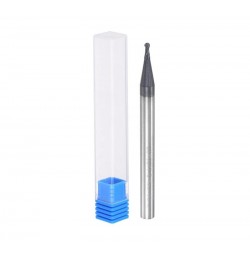 فرز بال نوز کارباید تنگستن دوپر مدل HRC55 سایز R1*4D*50L میلیمتر