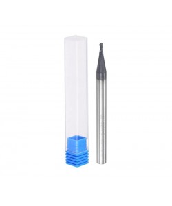 فرز بال نوز کارباید تنگستن دوپر مدل HRC55 سایز R1*4D*50L میلیمتر