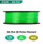 فیلامنت PLA ابریشمی ایسان سبز 1.75 eSilk PLA Green 