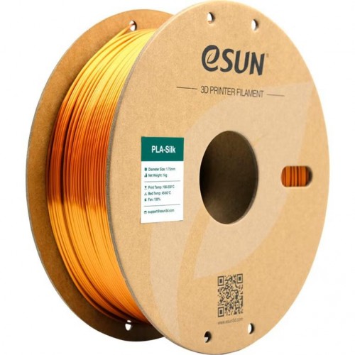 فیلامنت PLA ابریشمی ایسان مسی 1.75 eSilk PLA Copper  