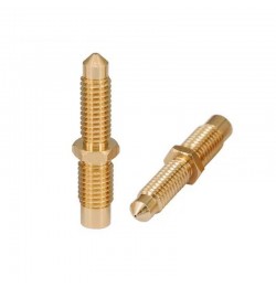 نازل و پیچ سوراخ دار یک تیکه قطر 0.2mm برای اکسترودر V6 نازل و پیچ سوراخ دار یک تیکه قطر 0.2mm برای اکسترودر V6