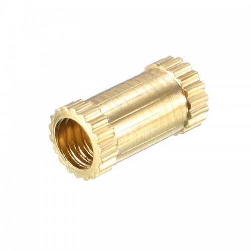 مهره برنجی آجدار M3X10X4