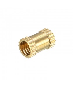 مهره برنجی آجدار M4X8X5 