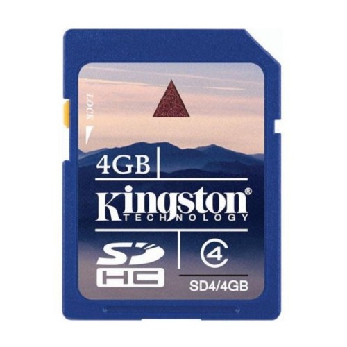 کارت حافظه 4 گیگا بایتی Kingston 4 GB SD Flash Memory Card