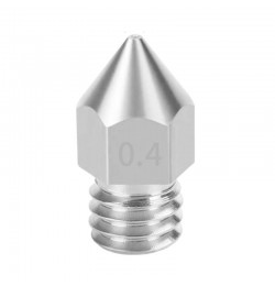 نازل MK8 استیل 0.4mm مدل Makerbot MK8 فیلامنت 3 میلی متر 