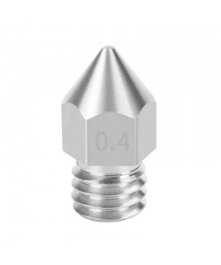 نازل MK8 استیل 0.4mm مدل Makerbot MK8 فیلامنت 3 میلی متر 