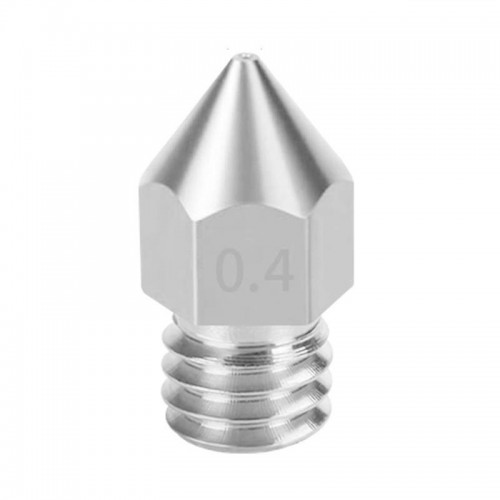 نازل MK8 استیل 0.4mm مدل Makerbot MK8 فیلامنت 3 میلی متر 