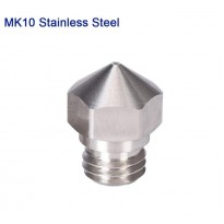 نازل اکسترودر استیل 1.0mm مدل MK10 روزه M7