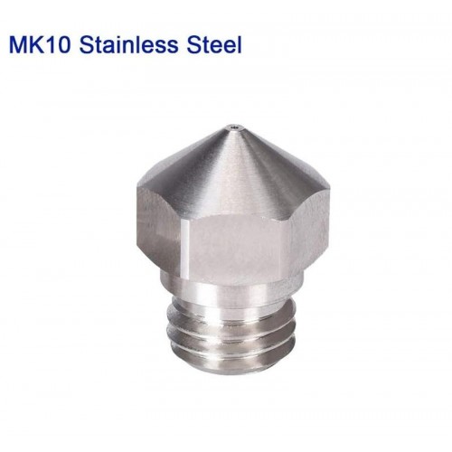 نازل اکسترودر استیل 0.4mm مدل MK10 روزه M7