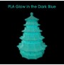 فیلامنت PLA آبی شب تاب ایسان 1.75 Luminous Blue eSUN 