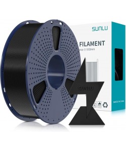 فیلامنت PLA سرعت بالا High Speed PLA برند SUNLU رنگ سیاه 1.75mm