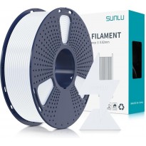 فیلامنت PLA سرعت بالا High Speed PLA برند SUNLU رنگ سفید 1.75mm