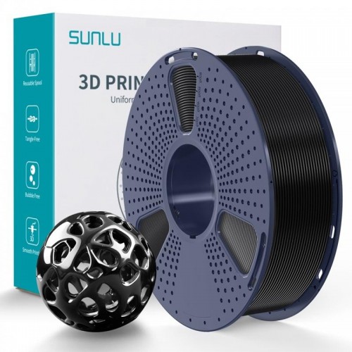 فیلامنت TPU Flexible برند SUNLU رنگ سیاه قطر 1.75mm