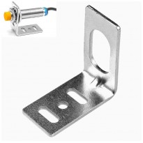 براکت فلزی L شکل نگهدارنده سنسور مجاورت M12