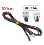 سیم استپر موتور 6 پین به 4 پین Hx2.54mm به طول 100 سانتیمتر